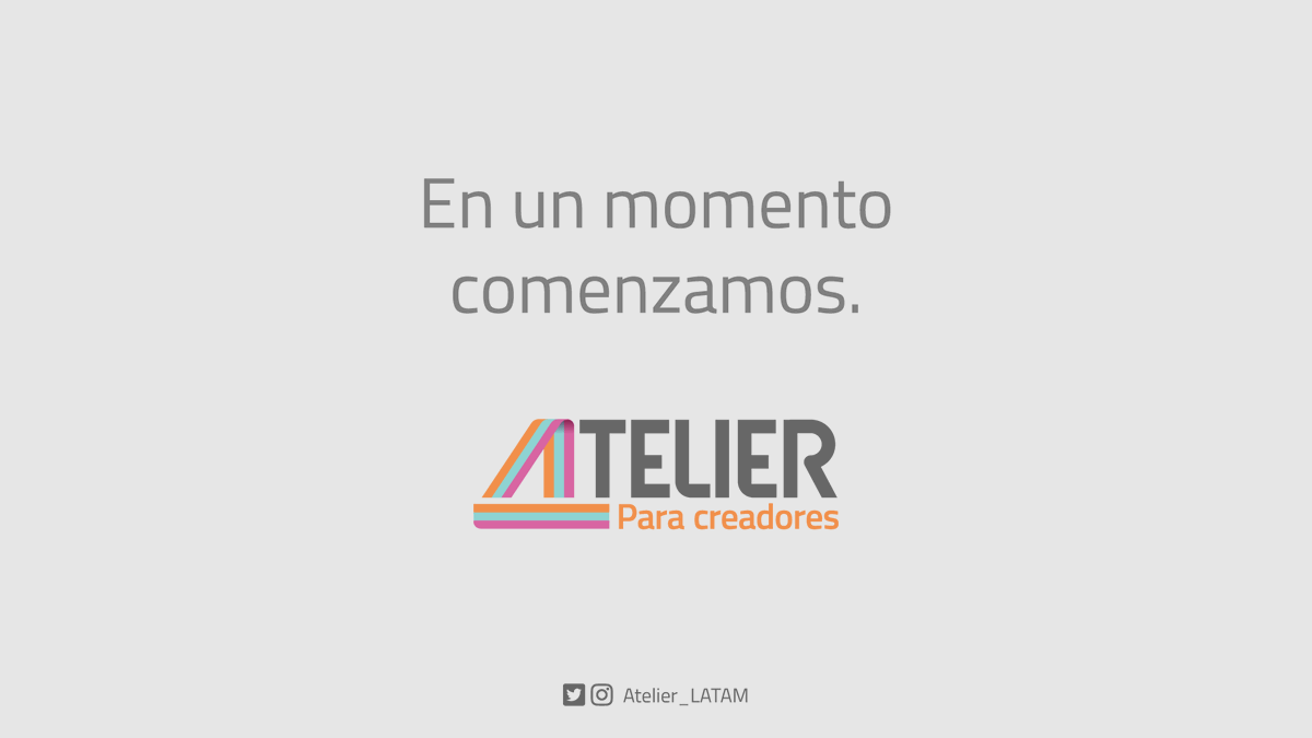 YA VAMOS A EMPEZAR EL ATELIER DE CREADORES ---> <a href="/Atelier_LATAM/">Atelier para Creadores</a>