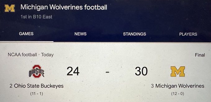 Click like if #Michigan is 12-0 and Ohio State is your little bitch 😎 #GoBlue https://t.co/kiTR3duSY<a href="/tag/michigan"class="tags">#Michigan</a><a href="/tag/goblue"class="tags"><span>#goblue</span></a>