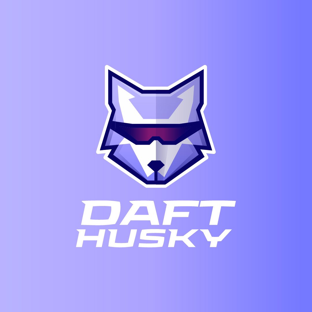 Presenting… the new logo for DaftHusky!

I had the privilege of working with the one and only <a href="/sly_neon/">Sly Neon</a> on refreshing and defining the brand of my channel and am SO hyped to get everything rolling out. Thank you so much Sly! 🙏