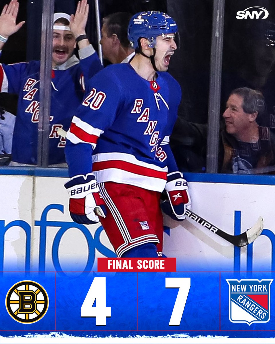 HOW ABOUT THAT? 

RANGERS WIN!