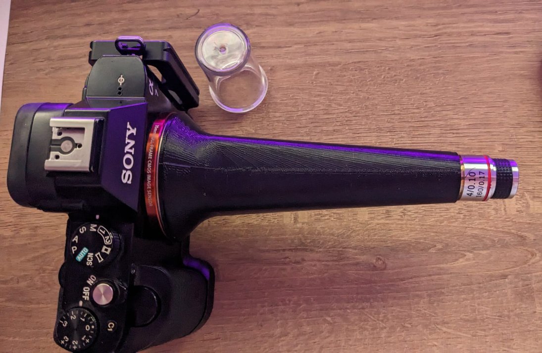 Trying for the first time my DIY 4x marco lens.
#diy #3Dprinting #macro #macrophotography