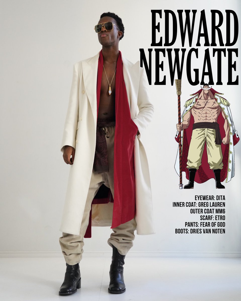 modsiwW's tweet image. High Fashion one piece 7/10