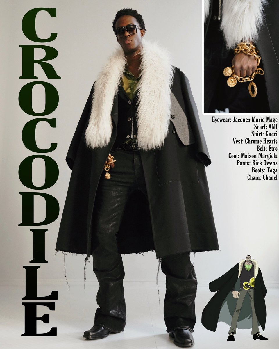 modsiwW's tweet image. High Fashion one piece 7/10