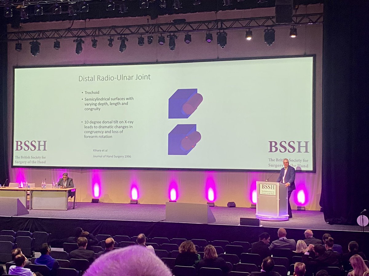 s2dnia's tweet photo. Lots of good points about #DistalRadiusFractures and subsequent #DRUJinstability discussed on #BSSHAutumn2023 in Glasgow this week. Thank you Prof Grey Giddins, Dougie Russel and @jmceachan for your thought provoking lectures. https://t.co/F9Nc1nRRw6