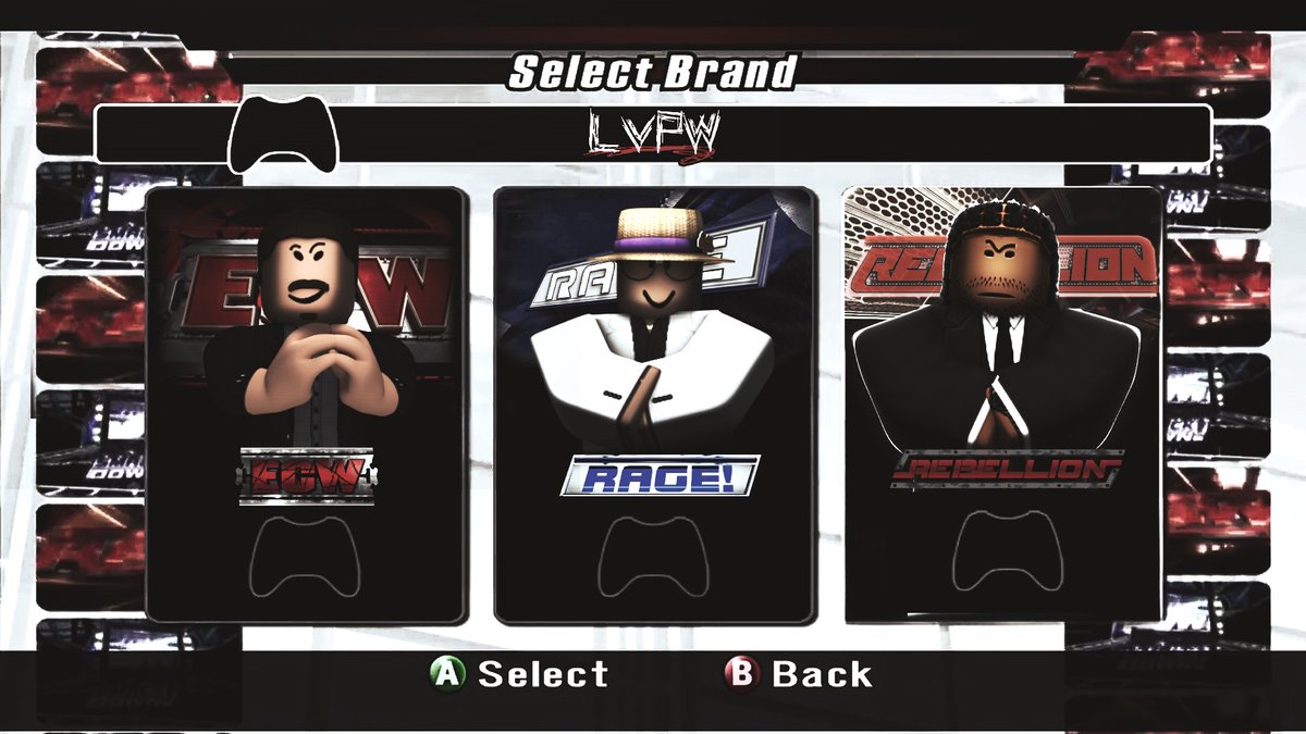 Welcome Back to Las Vegas Pro Wrestling! Here’s an introduction to the brands and general managers. Join the discord (discord.gg/UGuaMhUGZx) Signings will be posted in a later tweet.

#RAGE #REBELLION #ECW #LVPW