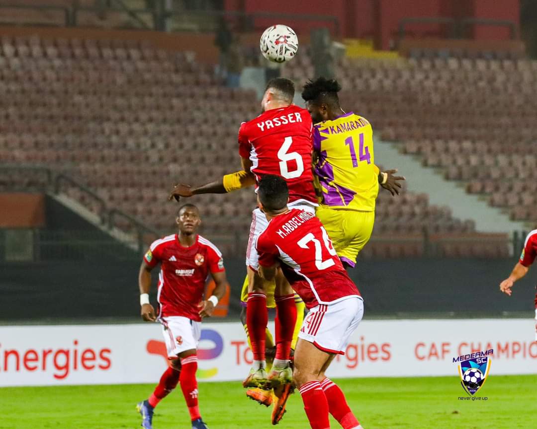 Medeama SC suffered a 3-0 defeat in their debut CAF Champions League match against Al Ahly. #GTVSports