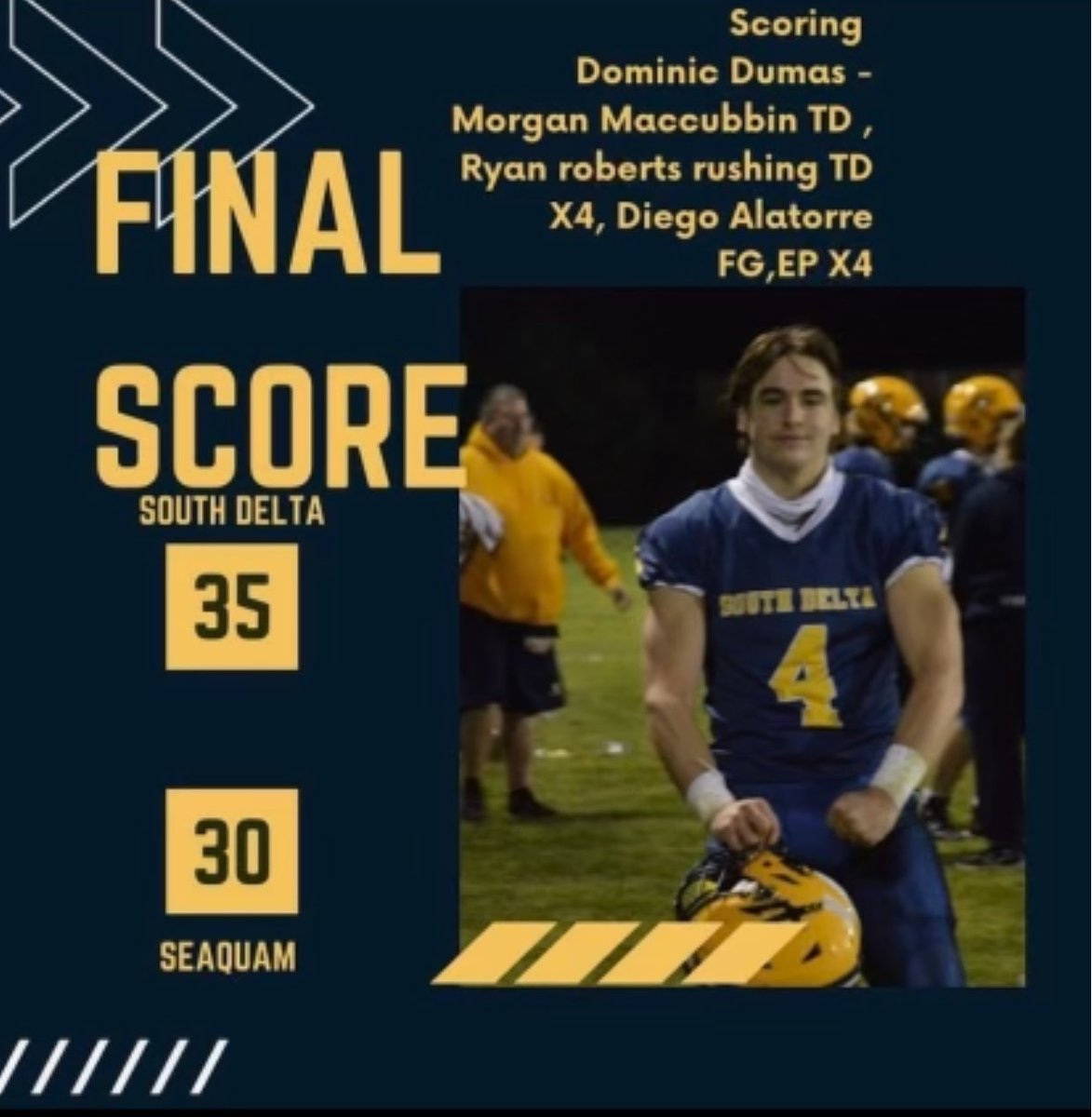x4 touchdowns with 250 yards!!