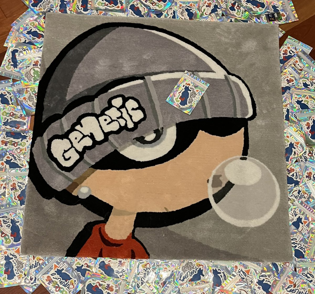 Genesis_y0's tweet image. Sale goes til Monday night

Also randomly selecting one lucky customer to receive this very special, extremely exclusive, rare and priceless @rugsoda rug

GENESIS.RIP