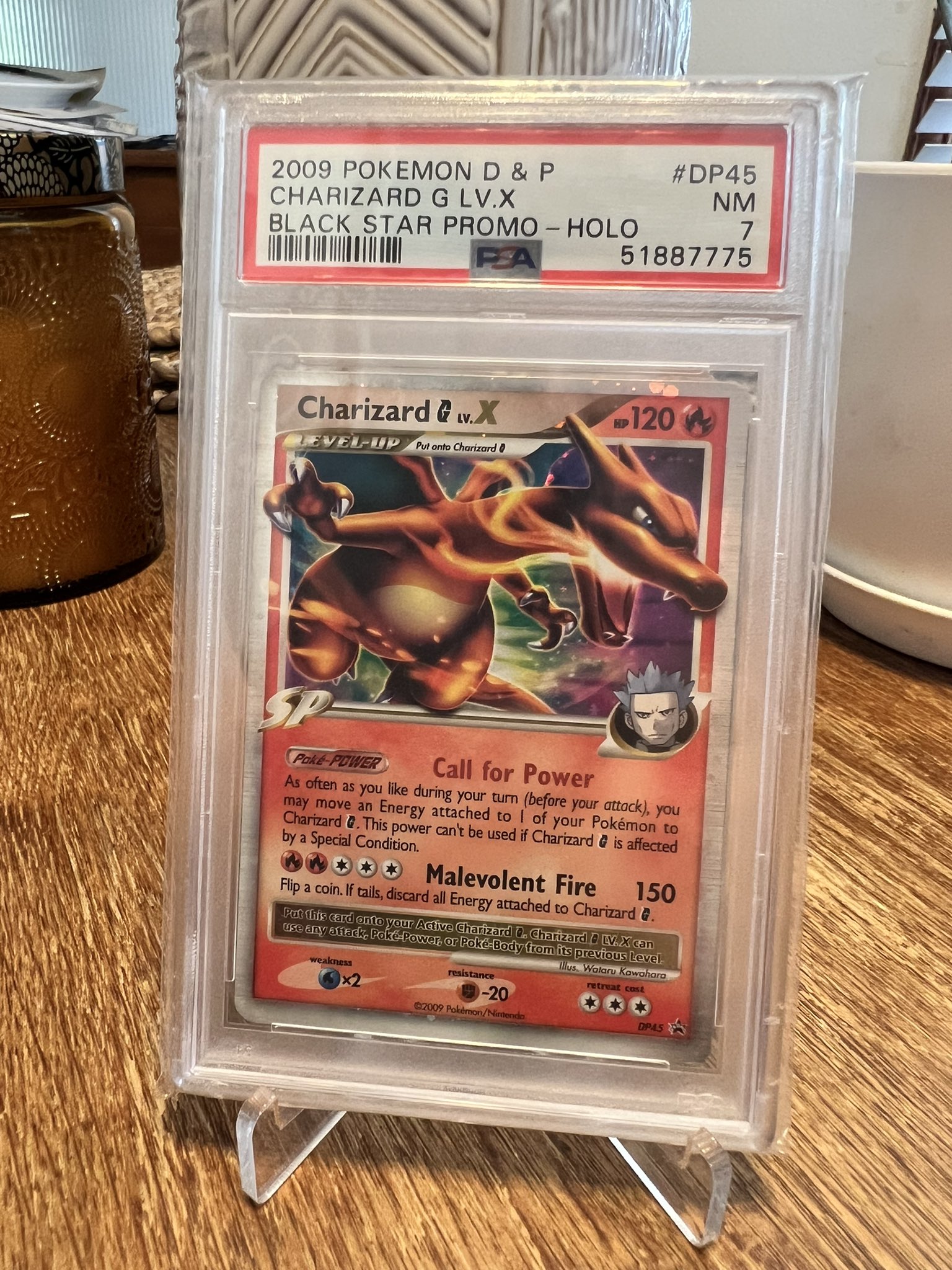 Blaze Poke Pulls on X: 🔥Pokémon Slab Sale🔥 PSA 7 Charizard G LV.X Black  Star Promo from Diamond & Pearl $65 Shipped w/Tracking If I like your  comment, the card is yours.