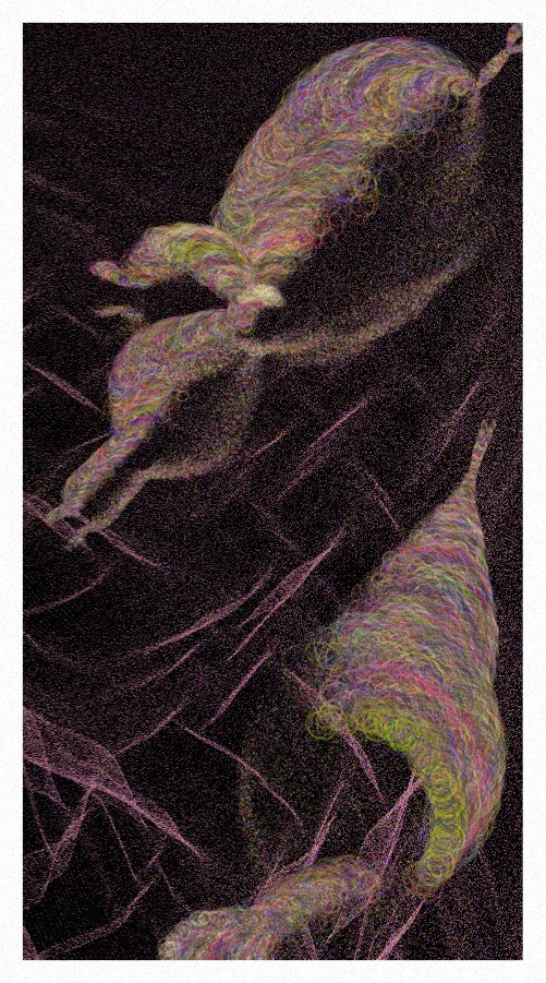 I'm still alive🤗. Preparing my new generative piece...
#p5js #generativeart #wip