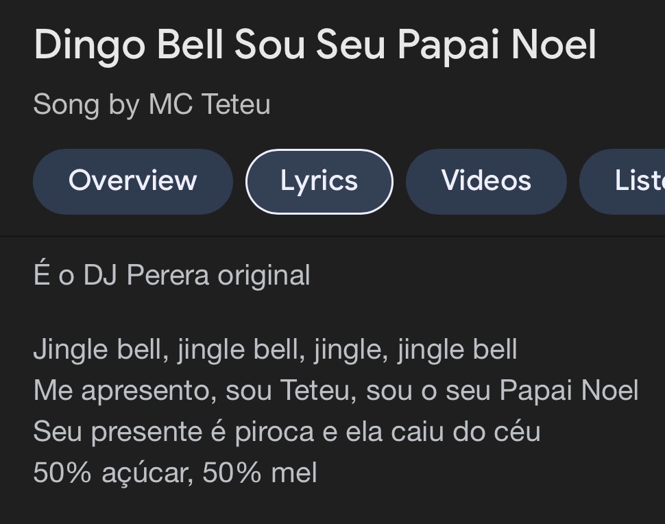 Dingo Bell - song and lyrics by MC Teteu, Perera DJ
