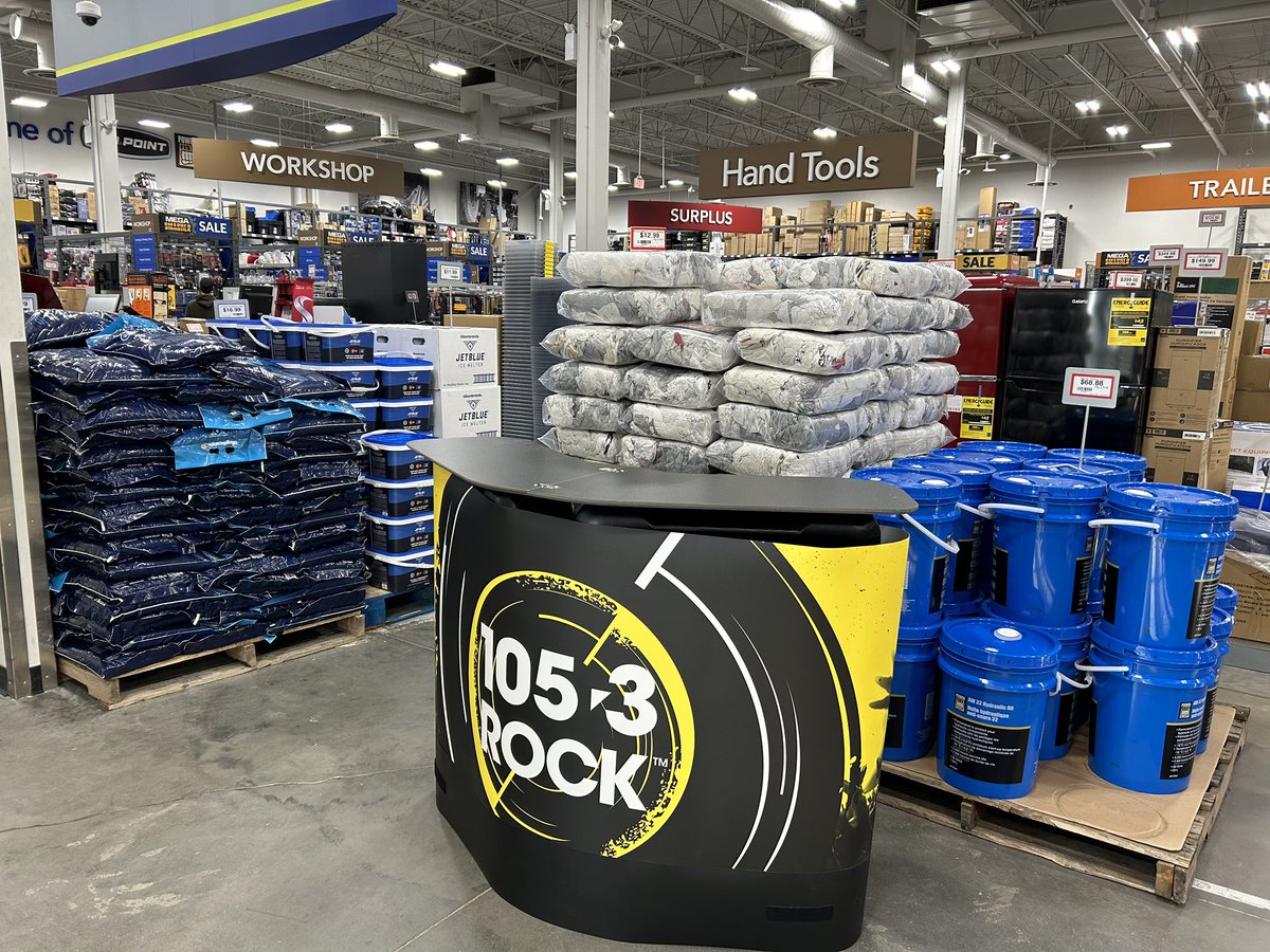 1053Rock's tweet image. Best deals of the season on now @princessauto for their Mega Smasher Sale, on until December 3rd! Swing by for Demo Days this afternoon and find the heater that’s best for your job, among the many other great deals throughout the store at 2251 Box Springs Blvd NW! #medhat