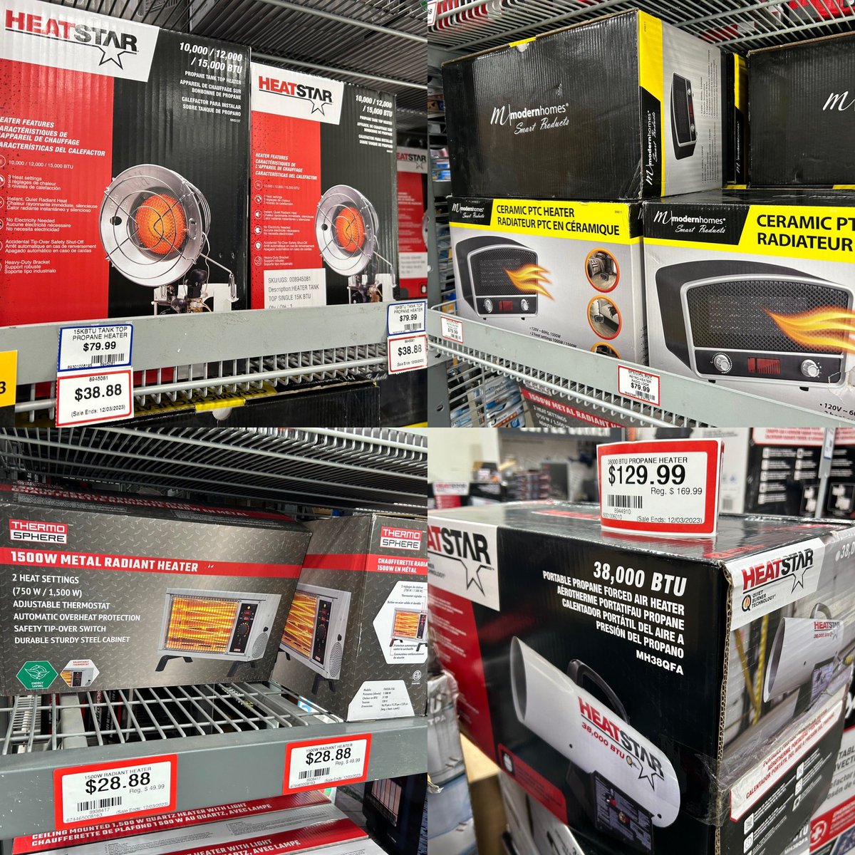 1053Rock's tweet image. Best deals of the season on now @princessauto for their Mega Smasher Sale, on until December 3rd! Swing by for Demo Days this afternoon and find the heater that’s best for your job, among the many other great deals throughout the store at 2251 Box Springs Blvd NW! #medhat