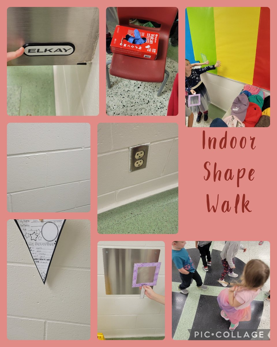 KindertownJS1's tweet photo. Our indoor shape walk https://t.co/PxuWV7qEzn
