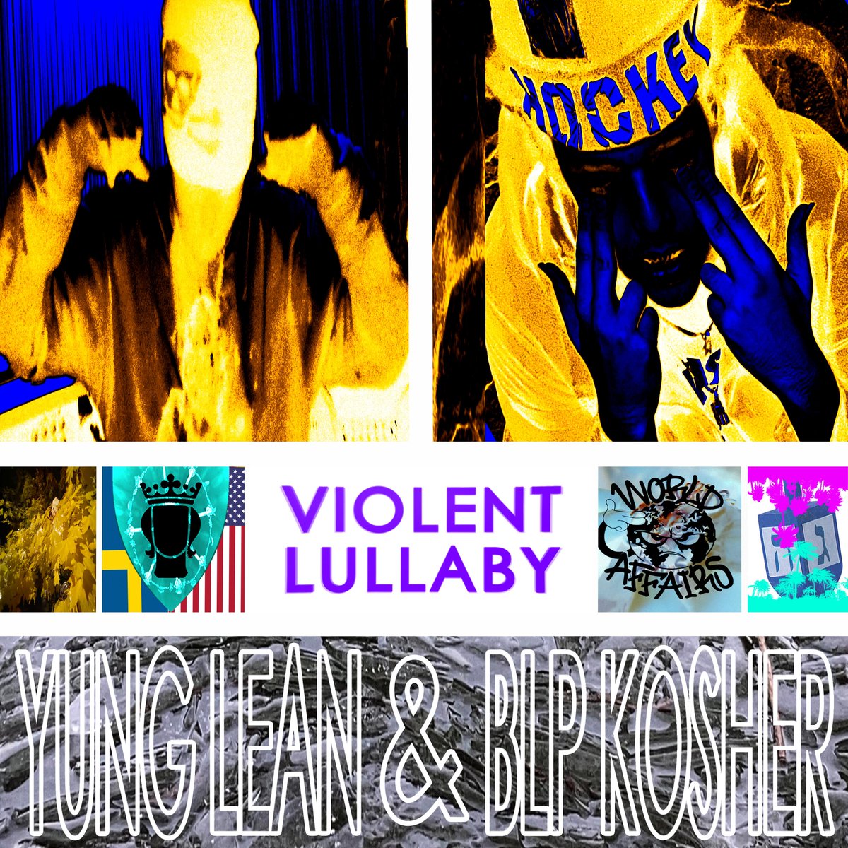 Kurrco's tweet photo. YUNG LEAN &amp; BLP KOSHER
VIOLENT LULLABY

DECEMBER 1ST 🚨 https://t.co/6wVsWyNJ0O