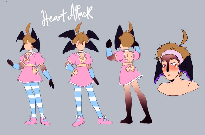 i did my little fashion try outs for her cuz i was bored 