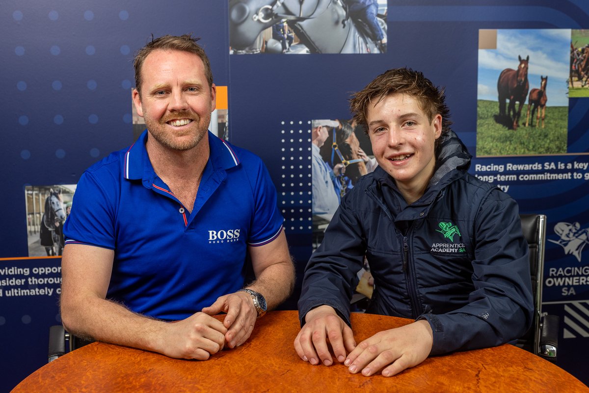 RacingSA's tweet photo. A warm welcome to Harrison Ingram, the newest member of the Racing SA Apprentice Academy 🙌🥳

FULL STORY | https://t.co/qAtvCO1Inl https://t.co/2fr46IvxAJ