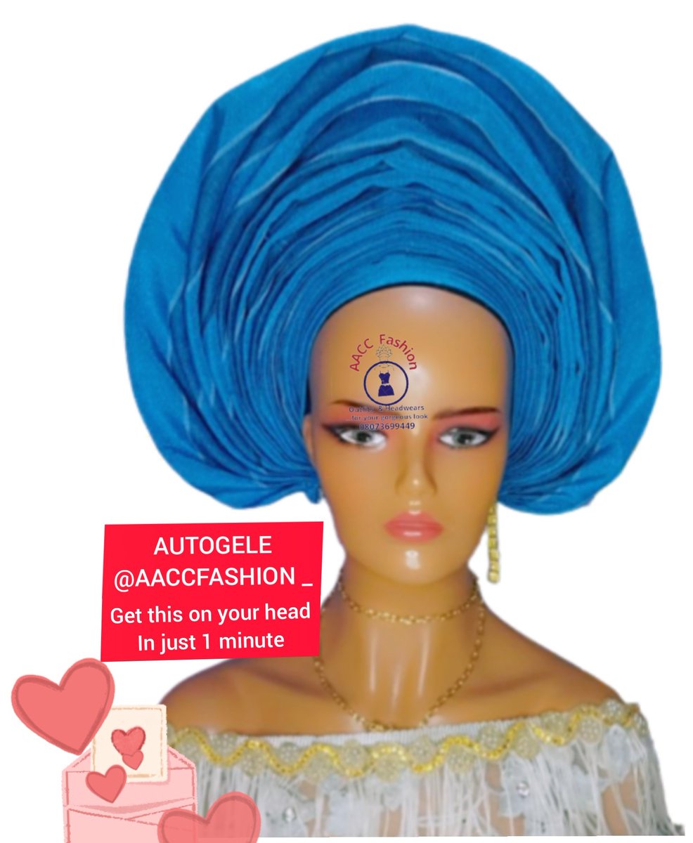 aaccfashion_'s tweet photo. Get this on your head by yourself in just 1 minute. Our autogele does that and more. Choose us and never look back. We serve you differently.
#aaccfashion #autogele #naijabrandchick #asoebilagos #asoebi #bellanaijaweddings #clothing #fashion #bridalgele #lagosfashion #headwrap https://t.co/JsTWgW5Ujm
