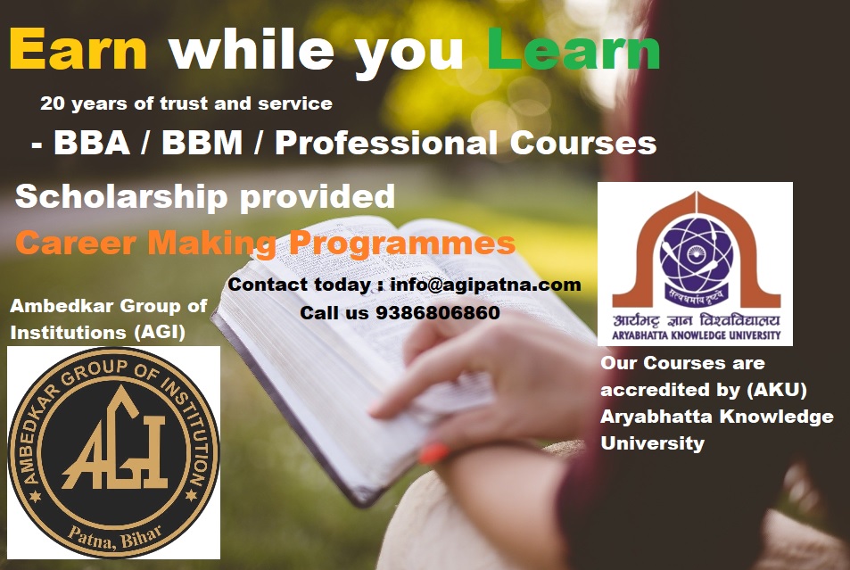 AgiPatna's tweet photo. Earn while you Learn. #AGIpatna, #agipatna https://t.co/iQff20panB