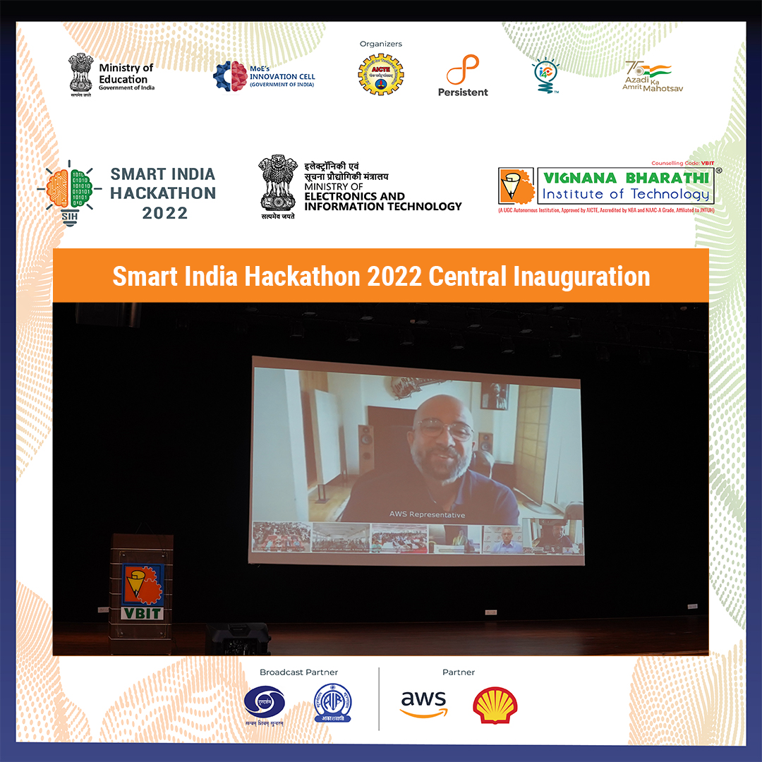 VBITHYD's tweet photo. Glimpses of Central Inauguration Function, Smart India hackathon 2022 #SIH Software Edition Grand Finale
Visit us: 🌐https://t.co/FCg3n65rCv
#VBIT #CentralInauguration #Function #Inauguration #SmartIndiaHackathon #SIH #SIHSoftwareEdition #GrandFinale #SmartIndiaHackathon2022 https://t.co/wQ1Dk4wbED
