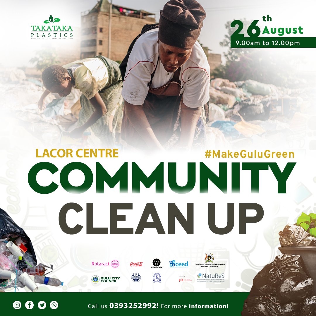 KabilaObbo's tweet photo. A sustainable &amp; healthy planet has always been my goal.
This Friday, we shall #MakeGuluGreen by cleaning up areas of Lacor Centre, Gulu City.
As we head towards #COP27, these small actions matter alot &amp; should be recognized.
@ceed_uganda @RctGulu @TakatakaPlastic
#ClimateAction https://t.co/4eCwKmcvhR