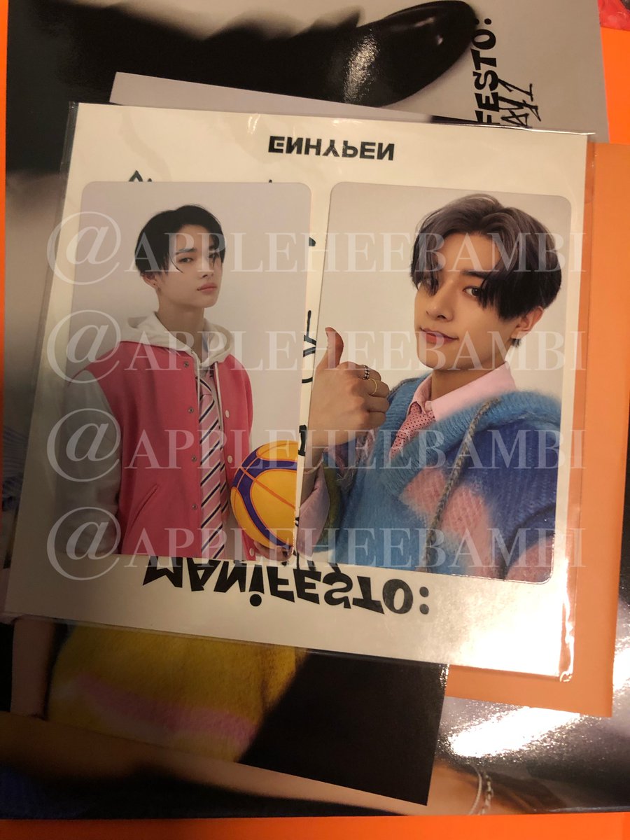 appleheebambi's tweet photo. #bambibentahan
wts lfb enhypen manifesto day 1 m version pc ph

jake and ni-ki m ver set

sold as set
mint condition
575 + lsf
mop: gcash / bank transfer (unionbank)
mod: ggx / sdd (metro manila) / can do meetup @ sm fairview only on weekends https://t.co/e55YUK5gEV