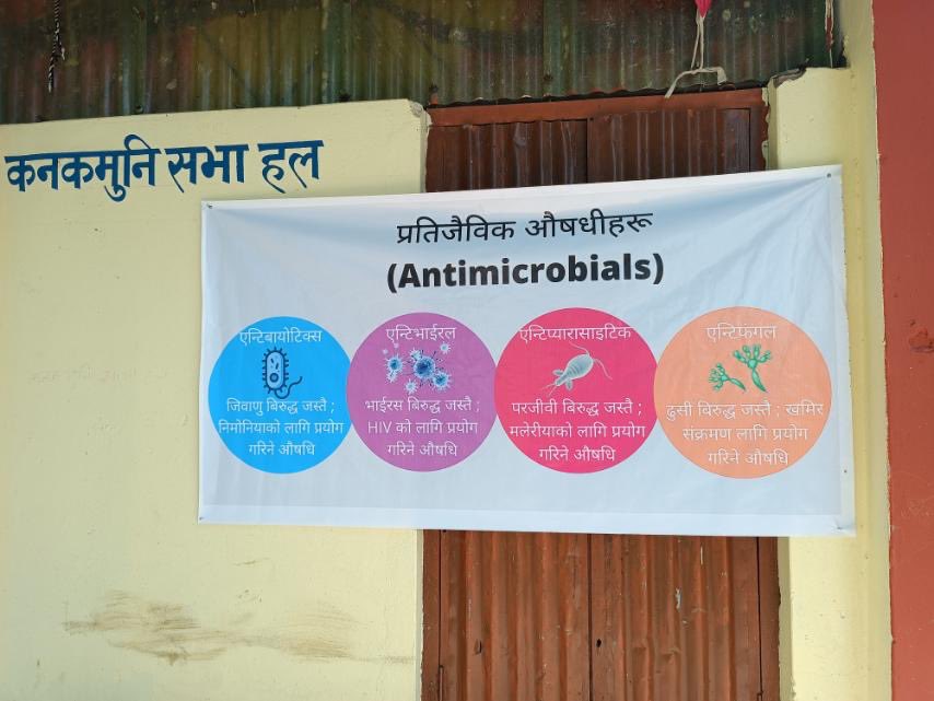 sushilbaral's tweet photo. Community led solutions to #AntimicrobialResistance:a group of community volunteers engaged to identify driver of #AMR, discussed local solutions, wrote stories,made short films and presented to community people-simple yet effective @CE4AMR #COSTAR @HERDIntl #communityengagement https://t.co/vEUfOKIKUF