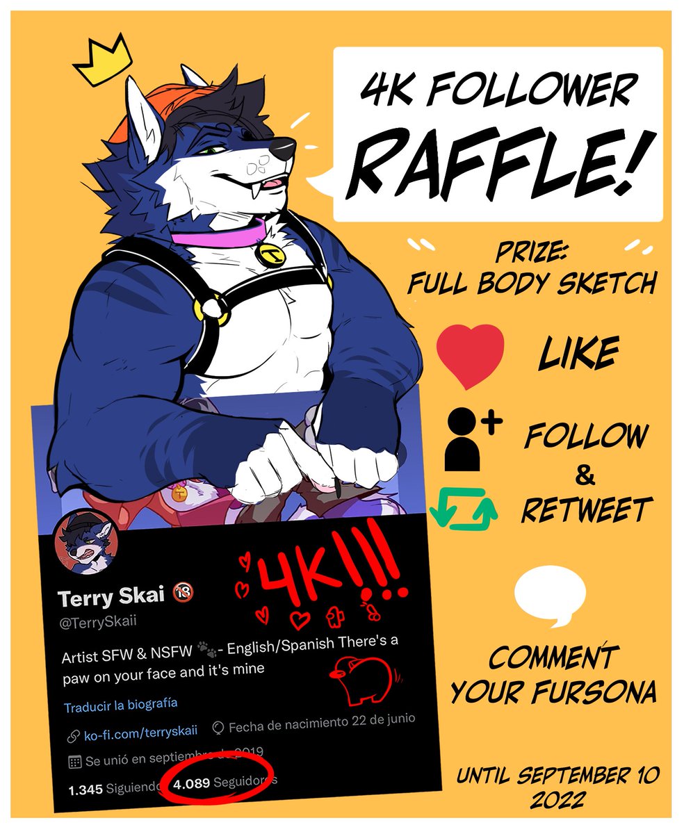 ⭐️THANK YOU SO MUCH FOR 4K FOLLOWERS!⭐️🥺❤️ඞ

Here's a raffle for all the support you gave me, It means a lot to me, I really appreciate it

I hope to continue growing and bringing you more content 👀💦~

1 winner will be choosen randomly ඞ
Raffle ends on Sep 10th, Good Lick ඞ