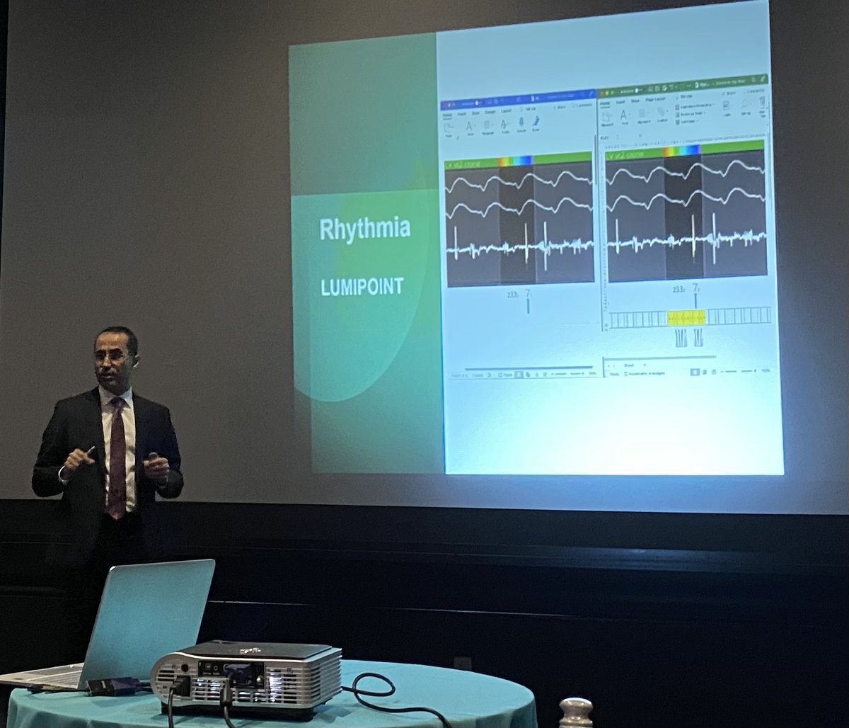Grateful to have @ZiadIssaMD visit Phoenix and present on VT mapping with Rhythmia at the monthly ARZ EP Society Meeting @OdySeaAquarium + amazing learning from case discussions with @Peteweissmd @DrRoderickTung @su_wilber