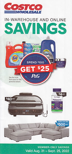 costcoshopper's tweet photo. Costco Coupons, Member-Only Savings, September 2022 - https://t.co/aWFONdbjVV https://t.co/4dZKIfS7Oa