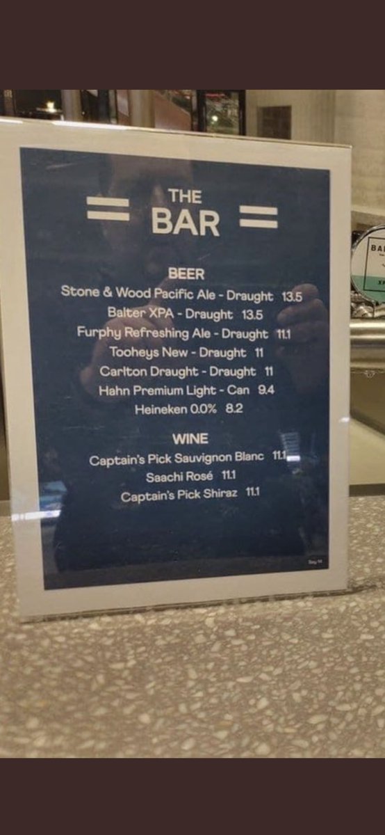 DavidRiccio69's tweet photo. Allianz beer prices have been LEAKED
punters what’s your thoughts? https://t.co/8IqMJXOg0A