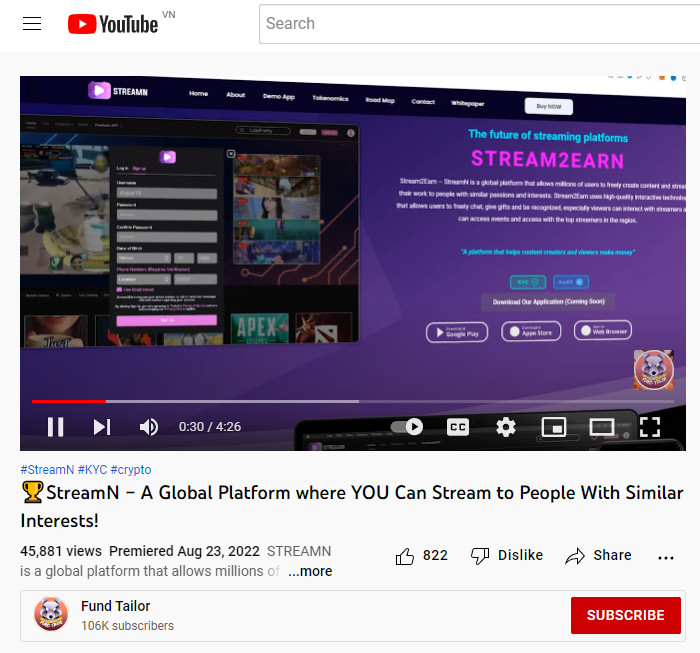 Stream2Earn tweet media