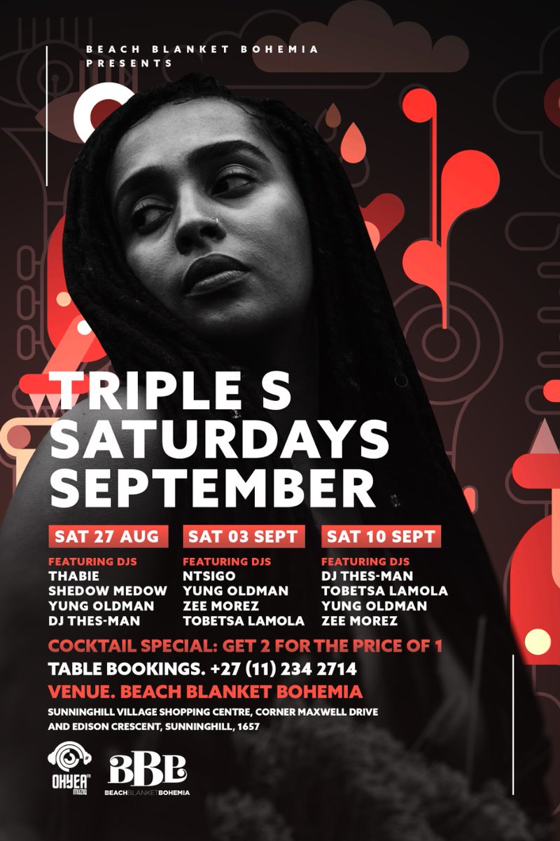 inv_dj's tweet photo. The Saturday Link Up
#TripleSSaturdays
@OHYEAMUZIQ @DjThesMan @TobetsaLamolaSA https://t.co/aPpXWDfxJt