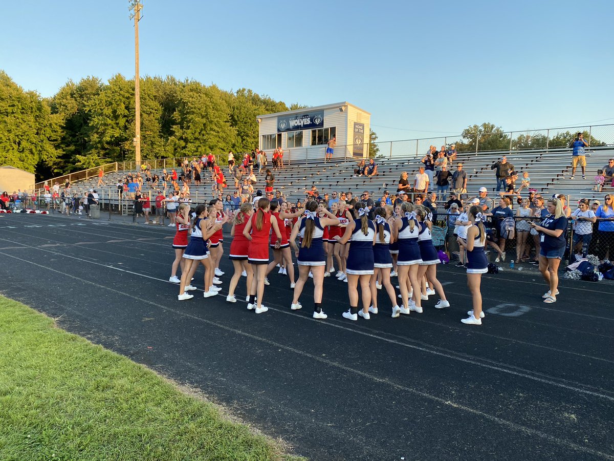 WCMS Athletics (@wcms_sports) on Twitter photo This is what itβs all about!! Both sets of cheerleaders coming together to have some fun and cheer with each other after 2 great football games <a href="/WestCler/">West Clermont Schools</a> #GoWolves This is what itβs all about!! Both sets of cheerleaders coming together to have some fun and cheer with each other after 2 great football games <a href="/WestCler/">West Clermont Schools</a> #GoWolves