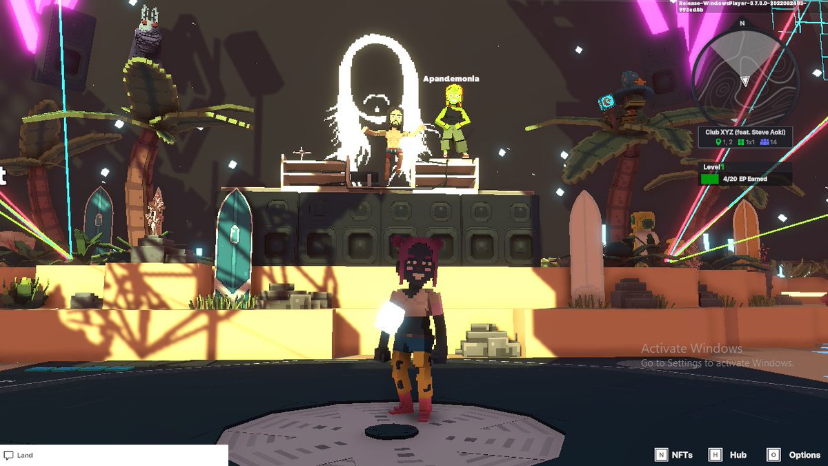 nachanyanut's tweet photo. @TheSandboxGame @steveaoki I just participated in the #SandboxAlphaS3Giveaway for a chance to win 500 SAND! On stage with Steve Aoki, check out my screenshot below!
👇 https://t.co/zksDqnlsx1