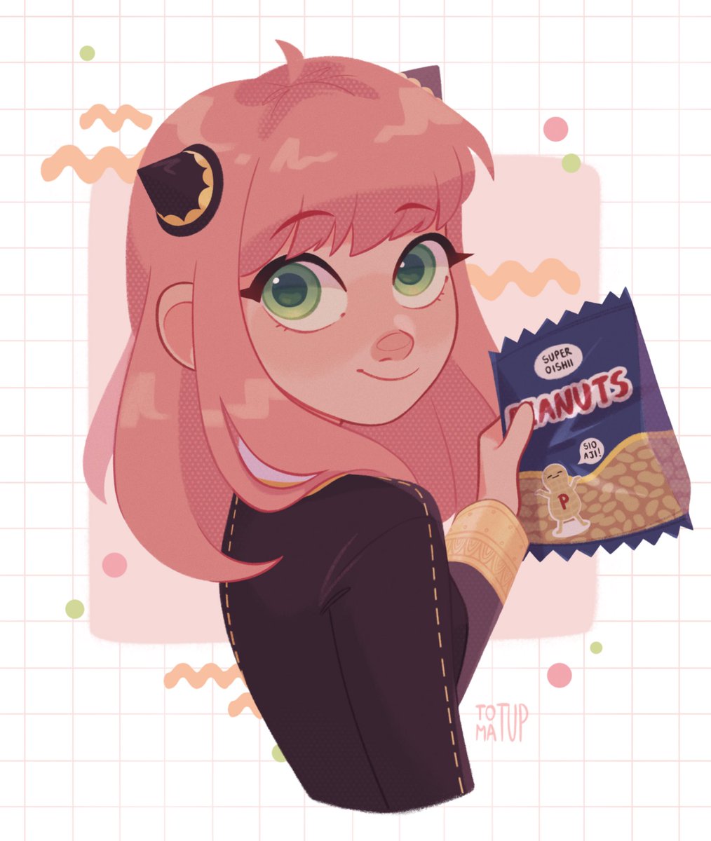 tomatup's tweet photo. Da peanut girl 👀✨
.
.
#digitalart #art #drawing #fanart #AnyaForger #Anya #spyxfamilly #spyxfamilyfanart https://t.co/Wy5xVVpVRx