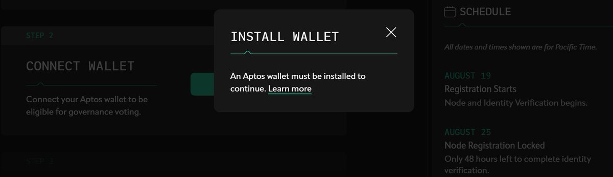 jumada83's tweet photo. @AptosLabs i have not been able to connect the wallet (i removed the previous wallet and instaled Petra). any idea what s the issue? https://t.co/CZvmaKpfhd