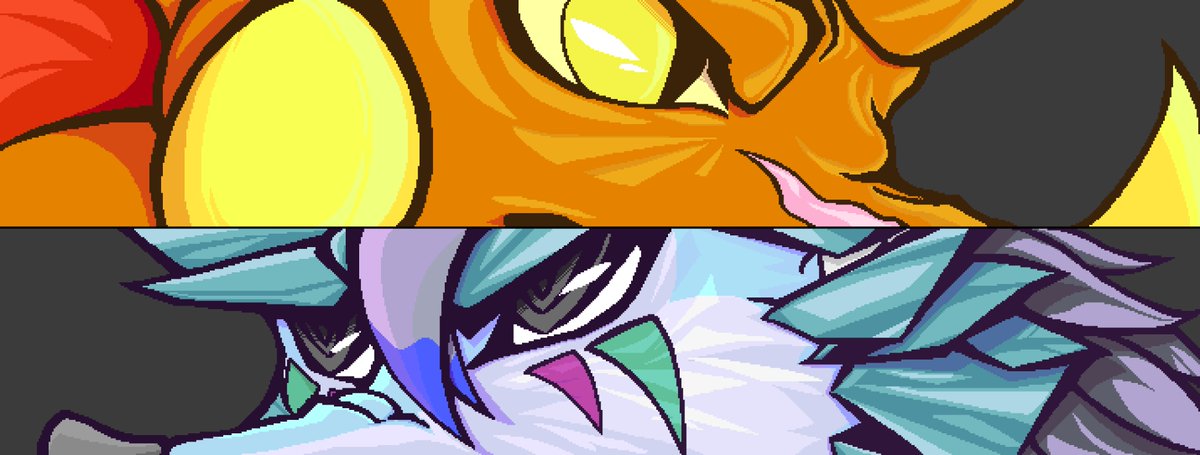 HMight_Ty's tweet photo. Resource made by me for project:
Steve The Dragon by @MetalLizardArt🐲
Nasiri By @HMight_Ty🐺 https://t.co/zS1DXJ4QGb