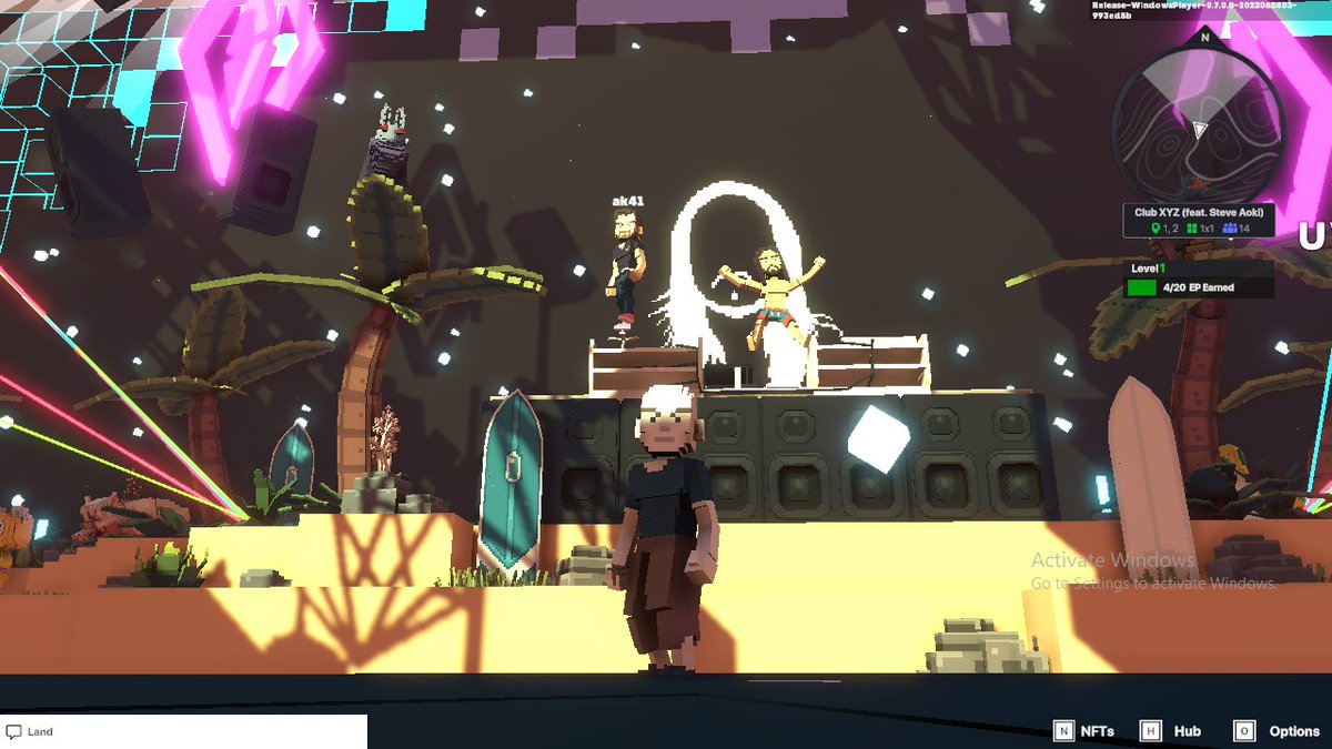 NattasitJj's tweet photo. @TheSandboxGame @steveaoki I just participated in the #SandboxAlphaS3Giveaway for a chance to win 500 SAND! On stage with Steve Aoki, check out my screenshot below!
👇 https://t.co/8qxYn2kMe0