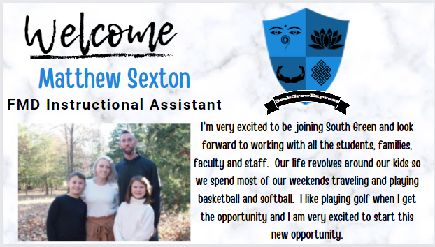 SouthGreenElem's tweet photo. Please join me in welcoming our newest South Green Scotties. We couldn't be more excited about our team! #adventureawaits #findingourgift https://t.co/WvbordL2jG