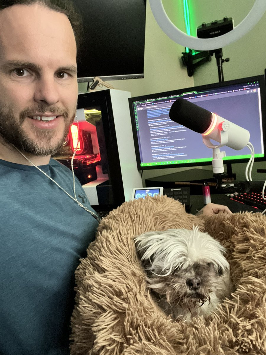 AlphaBroVR's tweet photo. Today we said goodbye to one of the best pups we’ve had! 15 years, which is the FIRST big commitment my wife and I made!
The sweetest little forever puppy!
#rip #sadee https://t.co/OEED3naqWS