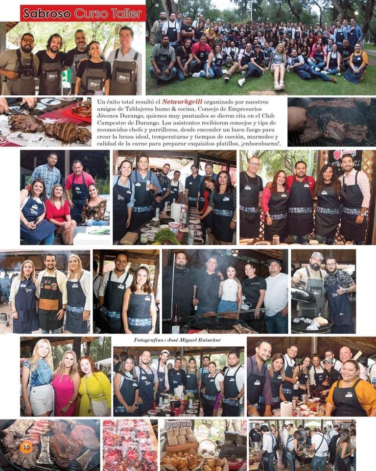 JavierMaya's tweet photo. Muy contentos por el resultado que tuvimos en el #NetworkGrill donde gracias a las alianzas logramos un espacio divertido y productivo para los emprendedores ,a seguir adelante apostándole a productos productivos y turismo para nuestro #Durango quien jala ? https://t.co/Y0RbnrgqE9