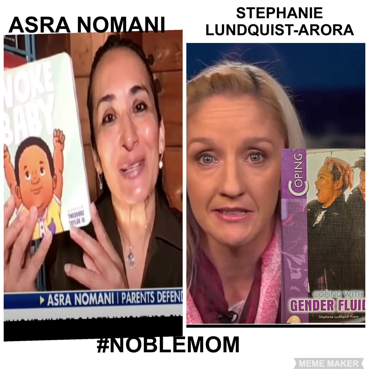 MamaGrizzlyOrg's tweet photo. @thyracox @AsraNomani Mocking autistic children is just gross and disqualifying for ANY political candidates.
#Asraturf #NobleMom
#RacialFluidity #GenderFluidity https://t.co/gS2IQPzmKN