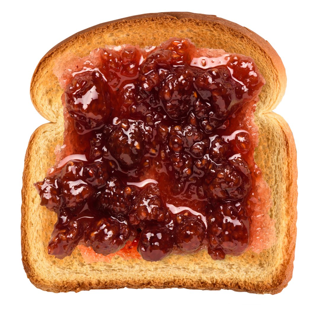 SnackbreadCo's tweet image. Just invented a new way to enjoy #SnackBread. 
Call me Thomas Breadison 
                             Jelly                 🤝            Peanut Butter