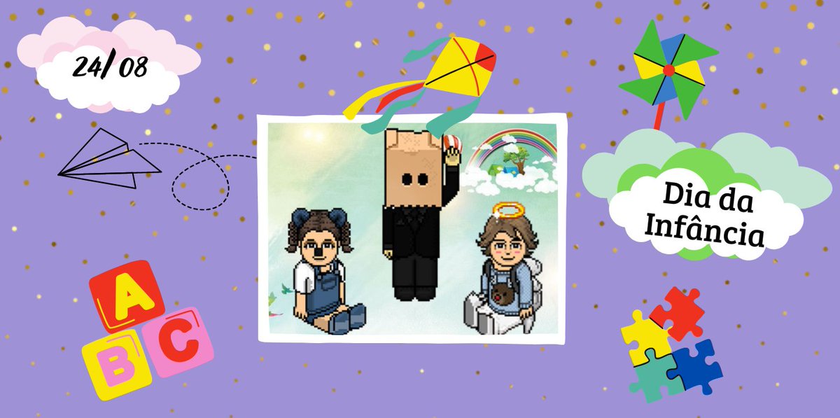 djamhb's tweet photo. Que a criança interior que mora em você saia hoje para brincar pelo mundo. Feliz Dia das Crianças! https://t.co/l196mw0j1u
