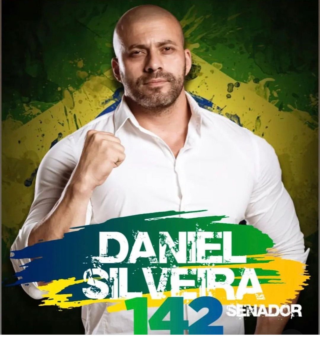 AlitaZwia's tweet photo. Se Daniel não pode fazer campanha eu faço por ele. Daniel Silveira 142 https://t.co/ILoeF5L4rj