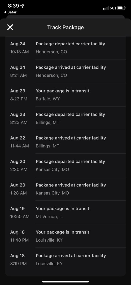 ashmarie_9's tweet photo. does any of this make sense to anyone? #fedex get your shit together. https://t.co/2ZUoBtUhun