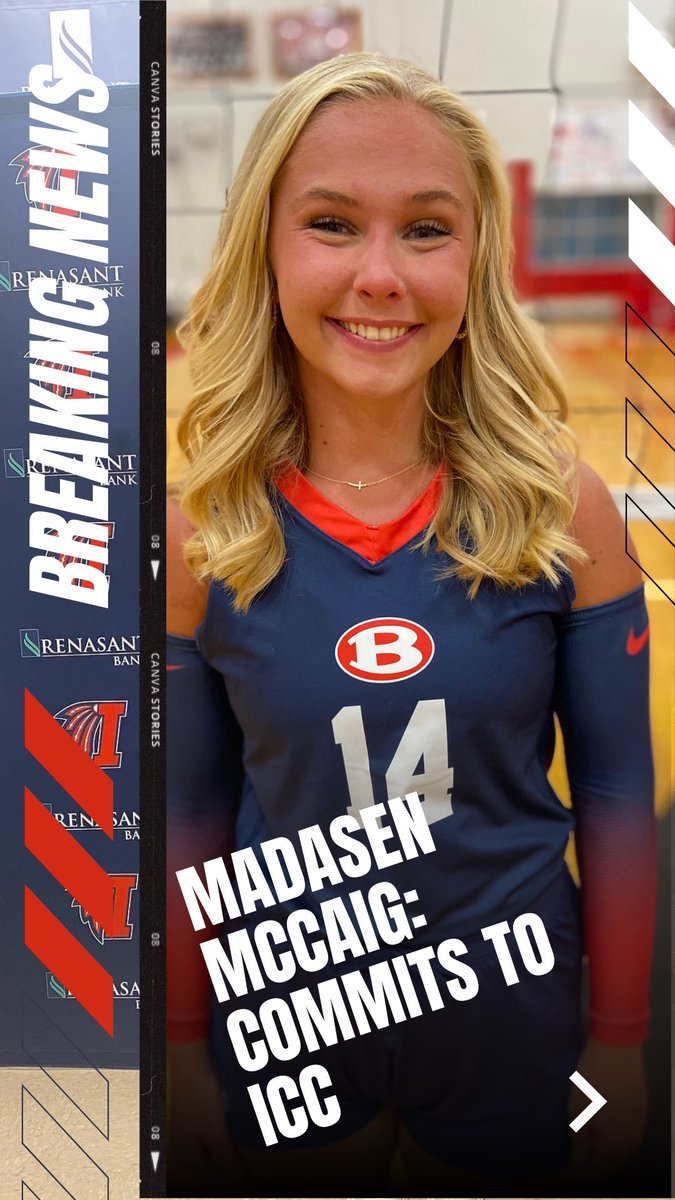 Big News for two of our Seniors! We are so excited for both of you and can’t wait to see you play next season #growingthegame #fromcardinaltotigerandindian <a href="/LetsGoICC_VB/">ICC Volleyball</a> <a href="/NEMCCVB/">Northeast Volleyball</a>