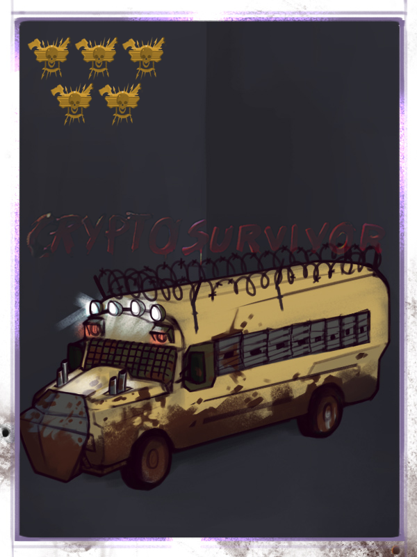 CryptoSurvivorZ's tweet photo. It's not just any school bus, it's a zombie skull crusher!!!!

https://t.co/WGIMKLRPNW

https://t.co/PdwqYJam2E
https://t.co/LOn26uoqCs
https://t.co/coTVYenxcK
https://t.co/NlB8W0w98h

#NFT #CRYPTO #PLAYTOEARN #BTC
#BSC #C2E #GAMES #BINANCE
#CRYPTOSURVIVOR #CLICKTOEARN https://t.co/QVocmvkIFX