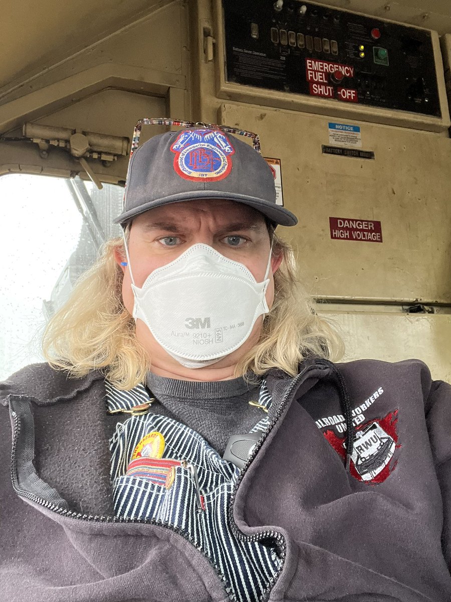 RossGrooters's tweet photo. Union railroad worker here. Cancel all student debt. https://t.co/9uAKM0fQbx